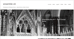 Desktop Screenshot of ensembleviii.org
